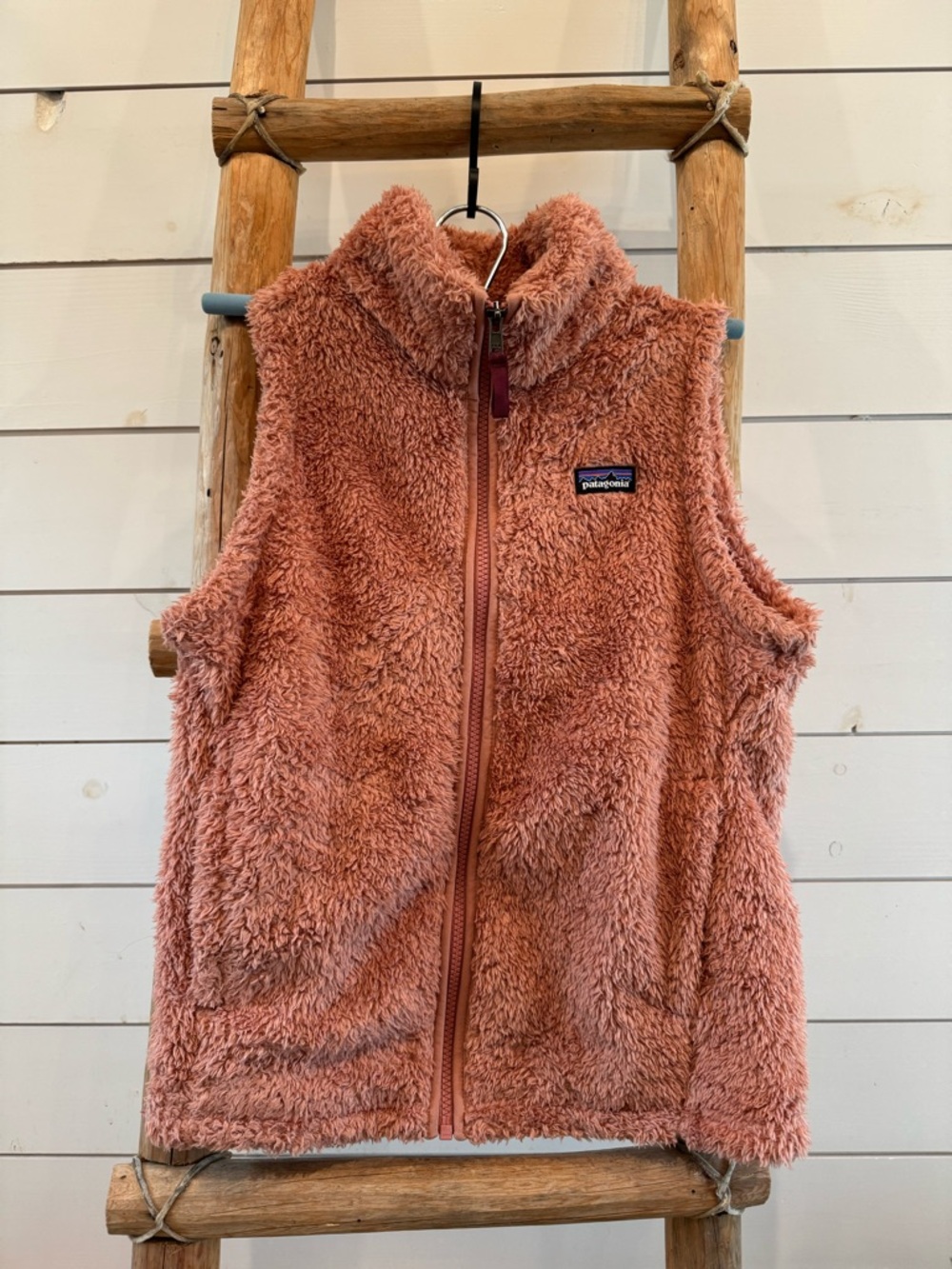 Patagonia Girls Pink Fleece Vest